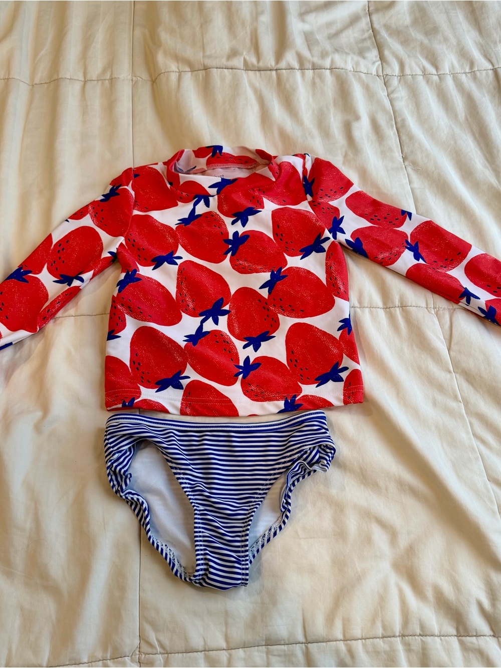 3 pack kids bathing suite rash guard style